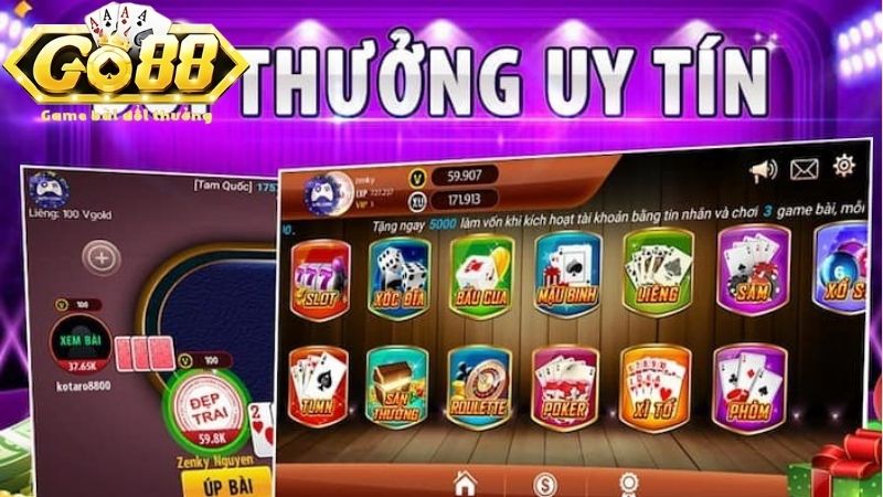 Những điểm nổi bật chỉ có tại cổng game Go88