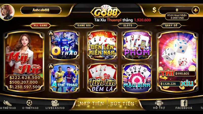 Tổng hợp 3 cách rút tiền Go88 mới nhất